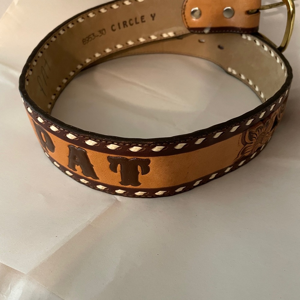 Brown Leather Belt